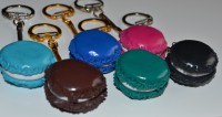PORTE CLE MACARON